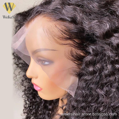 WKS Wolesale Top grade HD Full Lace wigs,Virgin hair wig,Unprocessed 30 inch Brazilian human hair lace front wigs with baby hair